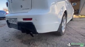 Тюнинг Mitsubishi Lancer X 10. Видеоотзыв.