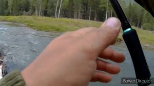 Рыбалка на хариуса в Хакасии. Таёжная река.