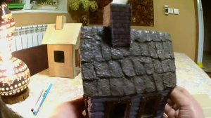 Избушка из картона