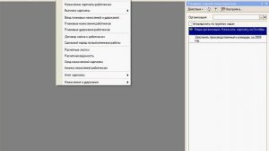 Главное меню программы 1С:Предприятие 8.0/8.1 (3/35)