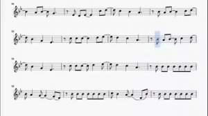 Mr.Credo-Медляк Мінус+Ноти до альт саксофону