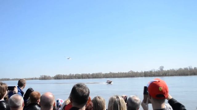Гидросамолет «Корвет». Барнаул. 25.04.2015 смотреть онлайн