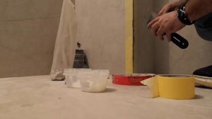 Склеил угол керамогранита, двухкомпонентным клеем