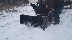 Роторный снегоуборщик