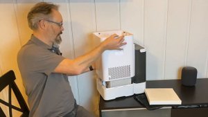 Boneco H400. Luftfukter + luftrenser. Hybrid.