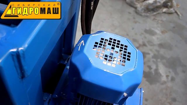 Вертикальный гидропресс для макулатуры "ГИДРОМАШ В8" смотреть онлайн