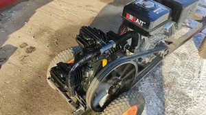 Смодельный бензиновый компрессор. 900литров/мин.