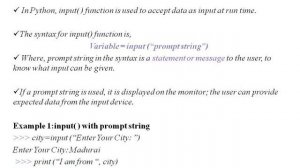 12TH COMPUTER SCIENCE  UNIT-2 - INPUT AND OUTPUT FUNCTIONS