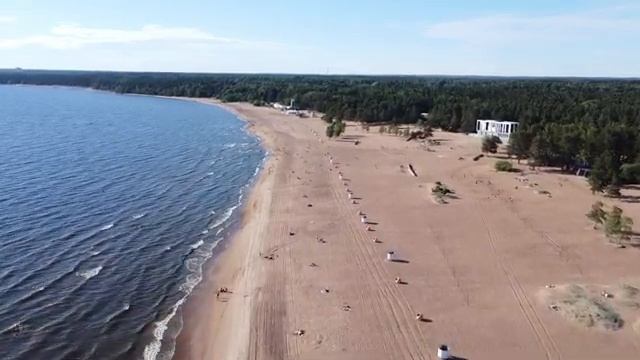 Курортный район СПБ, Сестрорецк, Ласковый пляж смотреть онлайн