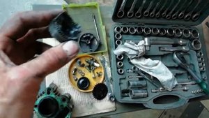 Ремонт мопеда honda super cub  или как нельзя эксплоатировать мотор.