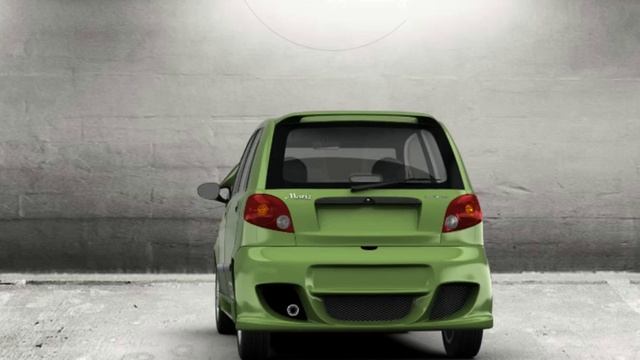 Тюнингованный Daewoo Matiz