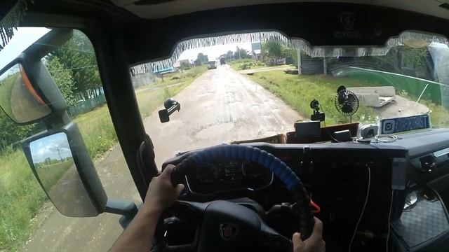 Скания перестала тянуть! Расход топлива 34.8л./100км!!! смотреть онлайн