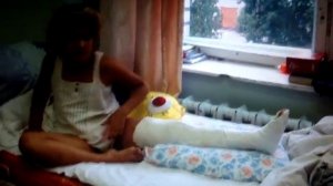 опа гангам стайл : сломанная нога