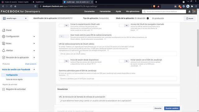 Social Login con Amplify + Cognito + Angular + Spring Boot Capítulo 5 Login + Facebook смотреть онлайн
