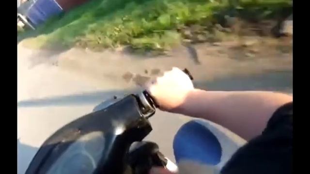 Поездка на скутаре