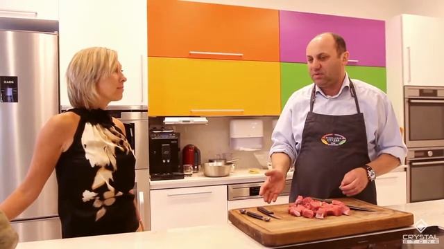 Crystal Stone Столешница в кулинарной студии Ильи Лазерсона смотреть онлайн