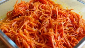 Лаваш с корейской морковкой