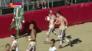 Флорентийский футбол игра для настоящих мужчин1