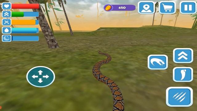 ?Furious Python Snake Simulator-Яростный симулятор змеи Питона-By WonderAnimals-Android смотреть онлайн
