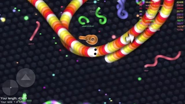 Slither.io A.I. 001 Strong Bad Snake Skin Hacked? vs. 696969 Snakes Epic Slitherio Gameplay! #3