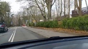 Прогулка на автомобиле по Светлогорску (Rauschen) под музыкальные композиции Rammstein.