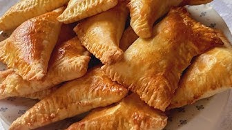 Слойки с сыром из готового слоеного теста за 5 минут?Быстро, вкусно и сытно?