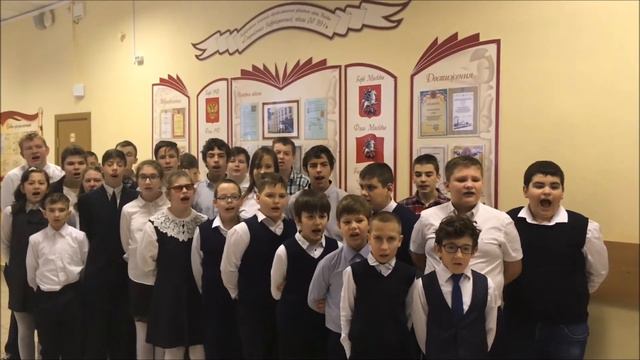 Флешмоб "С песней к победе"