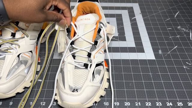 How To Lace Balenciaga Track sneakers