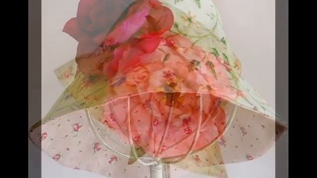 Шьём летнюю шляпку. Две выкройки.