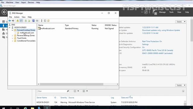 How to Install and Setup DNS service | Windows Server 2019 смотреть онлайн
