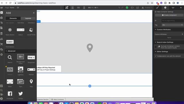 Webflow tutorial for beginners (Maps, Social Media Integration) - Part 12 смотреть онлайн