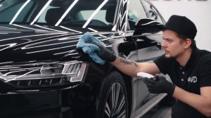 Audi A 8 L - нанесение керамического состава Ceramic Pro 9H