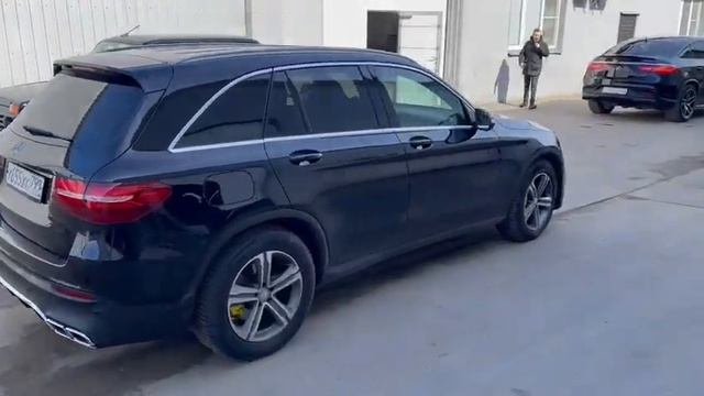 Установка обвеса 63 AMG на Mercedes GLC X253 дизель