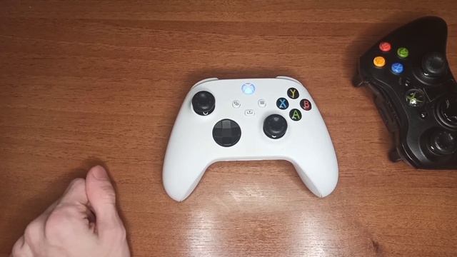 Xbox Series S ГЕЙМПАД vs Xbox 360
