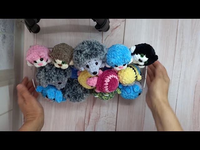 Марафон #101амигуруми_3  отчет 3. Итого 125 игрушек. Опять ярмарка.