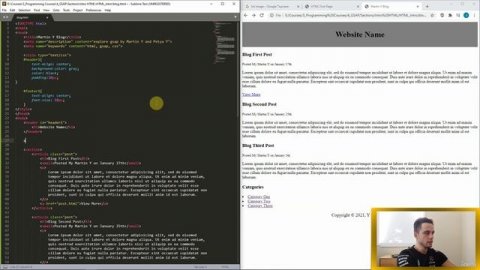 11 - Frontend Learn HTML for Application Development - 50 - Page Switching