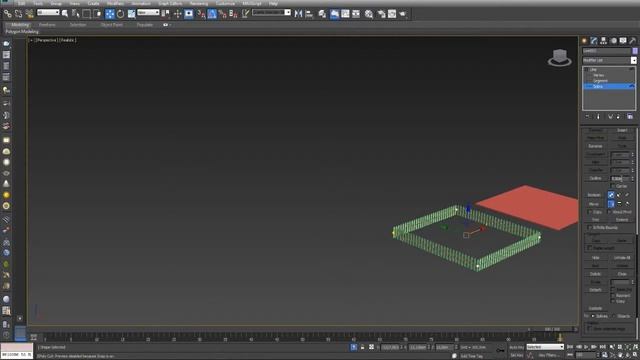 3dmax. Экстерьер от и до. урок3. Моделирование деревянного забора