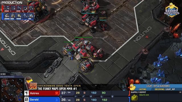 Astrea vs Gerald - RvP | The Funky Maps Open MMR #1 | StarCraft 2 Map Contest Tournament