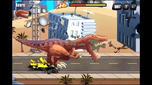 T-Rex Rampage: Prehistoric Pizza - Dinosaurs Gameplay for Children | SMG