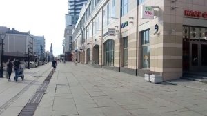 Улица Петербургская в историческом центре Казани