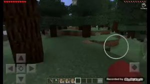 ИГРАЮ В МАЙНКРАФТ НА ПЛАНШЕТЕ МОЁ ПЕРВОЕ ВИДЕО!!!100%