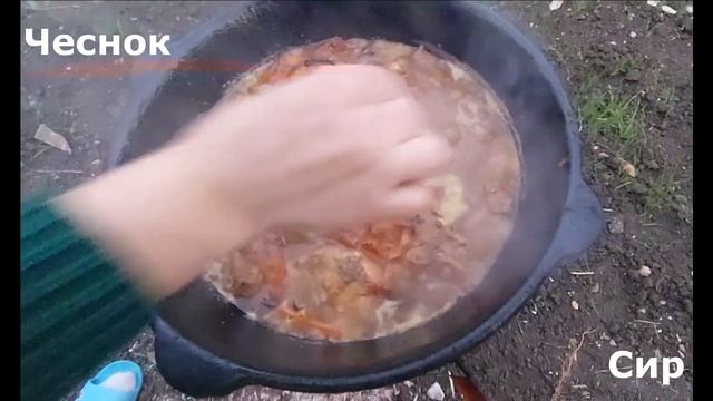 ПЛОВ В КАЗАНЕ НА КОСТРЕ. А КАК ВЫ ГОТОВИТЕ ЭТО БЛЮДО? #ПЛОВ смотреть онлайн