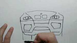 Как нарисовать BMW