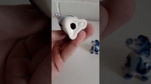 Статуэтки животных. Гжель. Фарфор