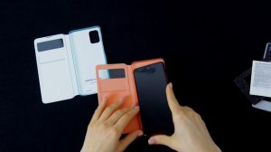Оригинальный чехол книжка для Samsung Galaxy A51 Wallet Cover EF-EA515PBEGRU