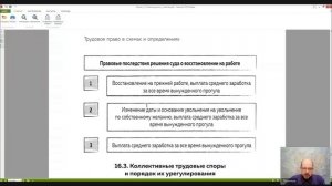 Трудовое право Лекция 16 ТРУДОВЫЕ СПОРЫ