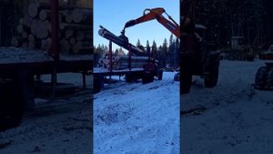 Разгрузка леса DOOSAN