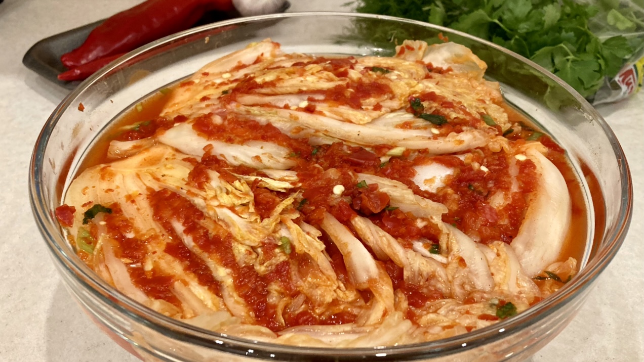 Рецепт просят все, кто пробует. КИМЧИ из пекинской капусты для любителей острых корейских закусок.