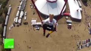 Умопомрачительные трюки на большой высоте