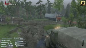 Прохождение SPINTIRES ====S1====E1====Открыл гараж (Карта Полигон)